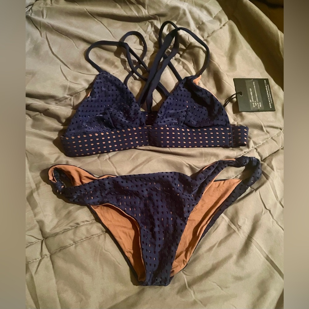 Acacia Swimwear Ocean Awapuhi Top and bottom (bikini)